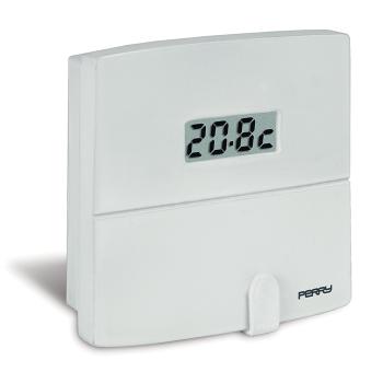 PERRY "ZEFIRO" TAMPERPROOF THERMOSTAT, 230VAC
